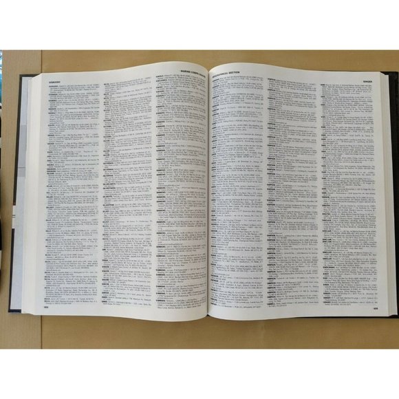 United States Marine Corps League Semper Fidelis Membership Directory 2002 Book - Picture 4 of 8